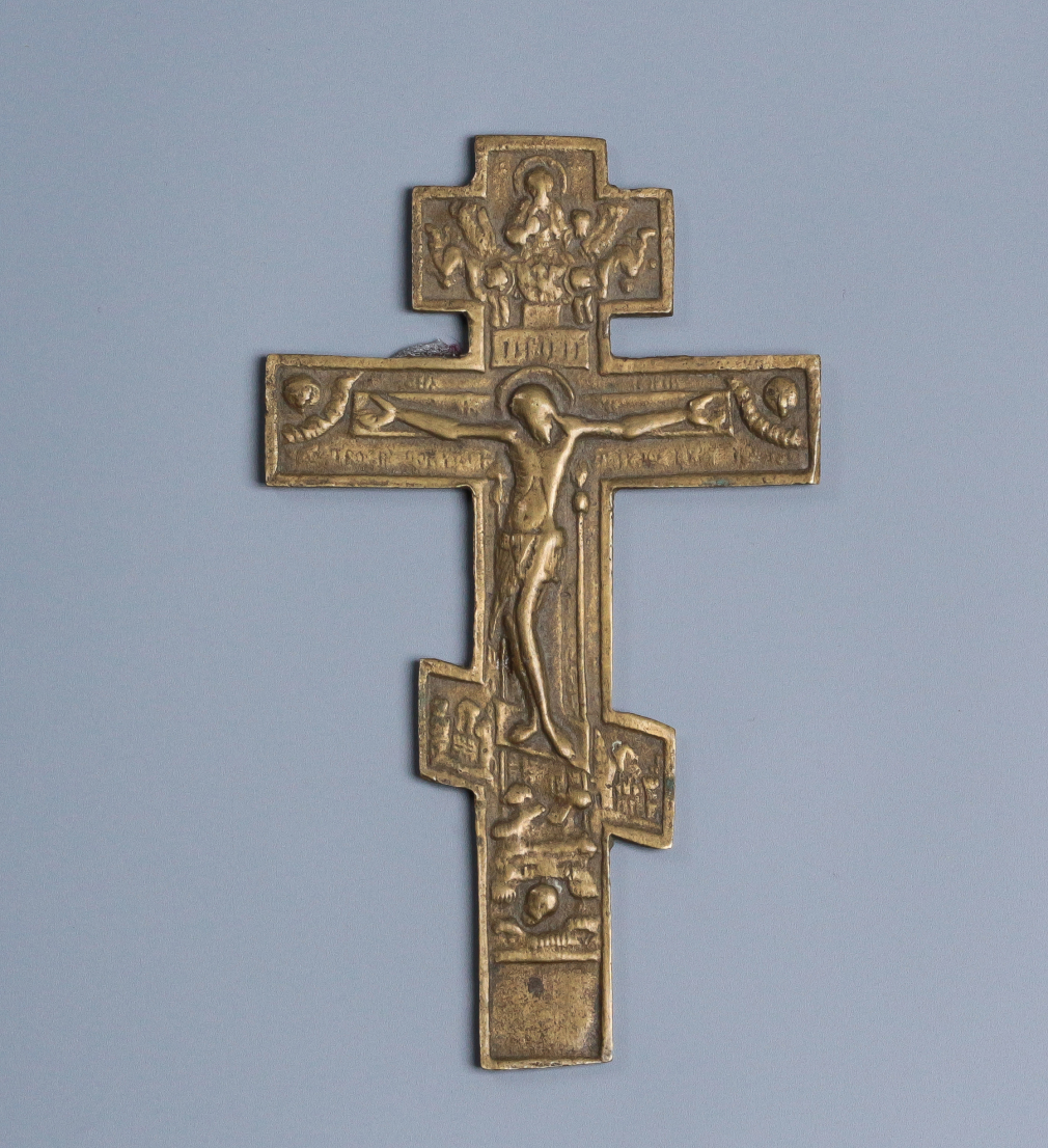 Крест Распятие Христово, 19 век - фото - 2